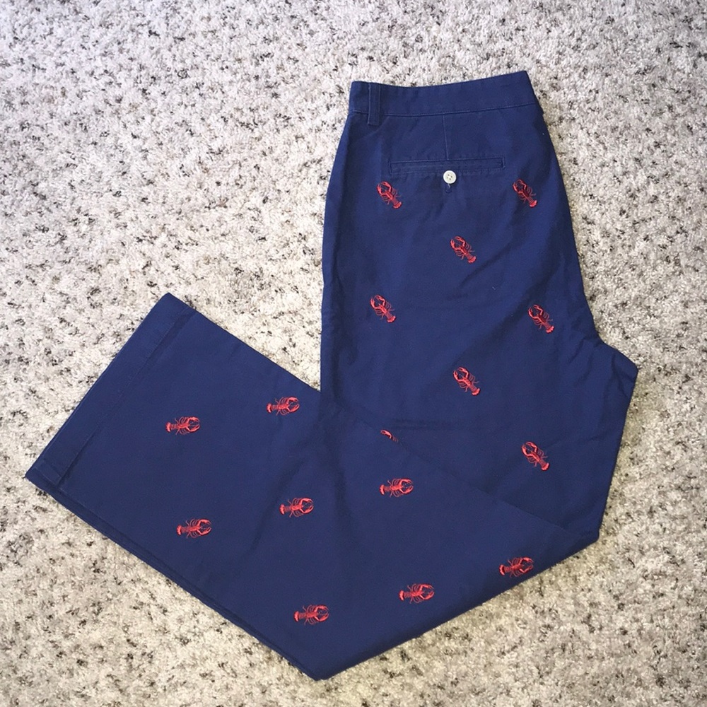 Vineyard Vines men’s lobster embroidered pants